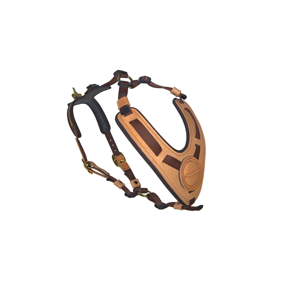 Imbracatura Mantrailing marrone L/XL